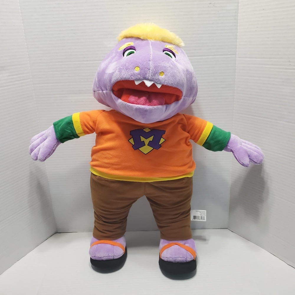 Vintage Large Mr. Munch‎ Chuck E Cheese Pizza Time Plush Stuffed Animal Toy 22"
